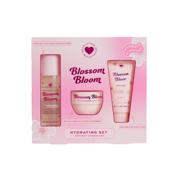 I Heart Revolution Bath & Body Gift Set Trio – Tropical Caramel & Blossom Bloom
